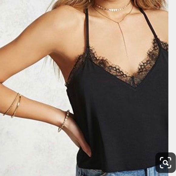 Forever 21 Tops - Forever 21 lace tank top!